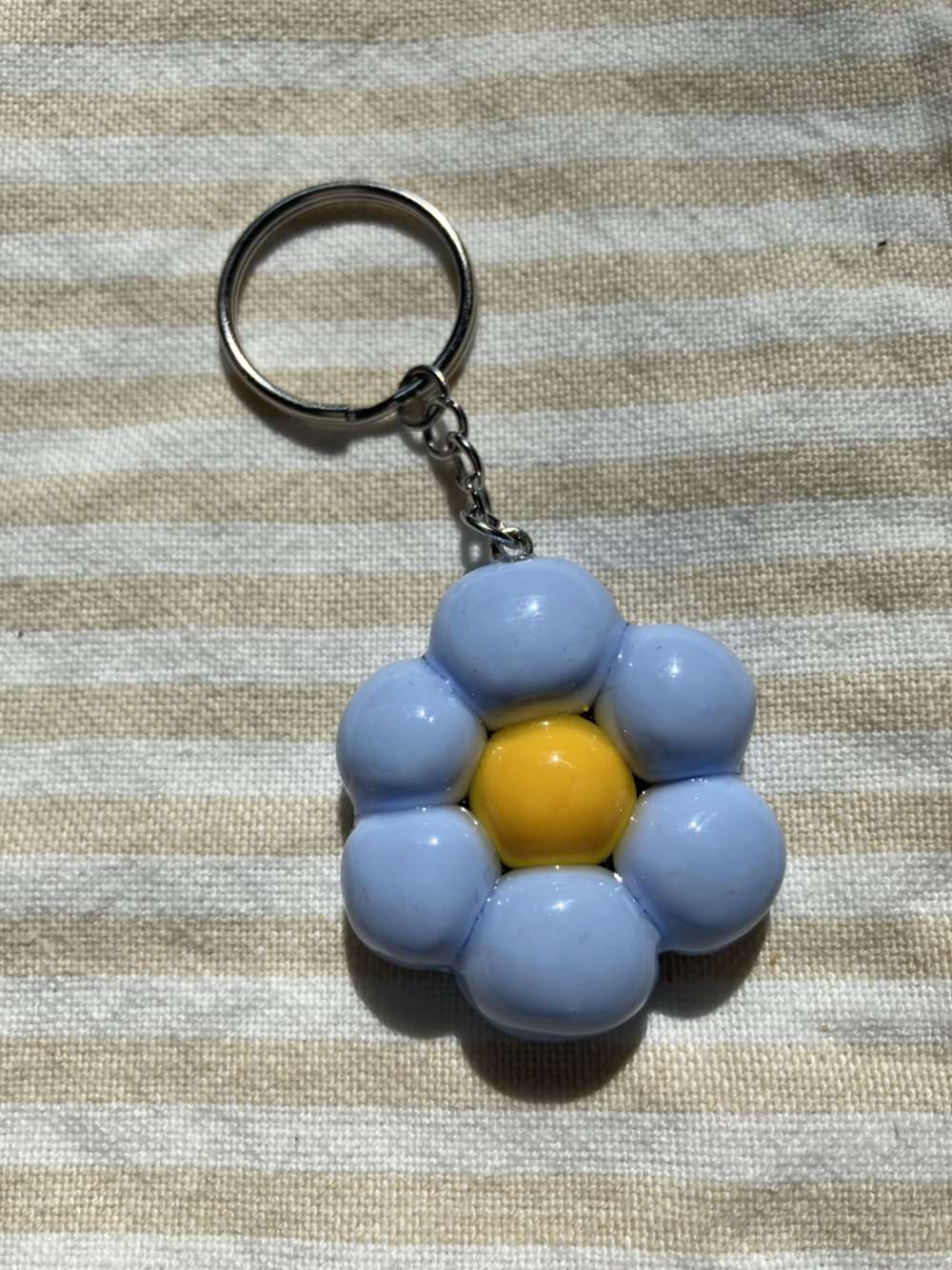 Kukka avaimenperä Baby blue